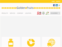 Tablet Screenshot of goldenfruits.ch